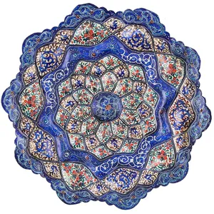 بشقاب مسی میناکاری گالری شباهنگ کد 297007