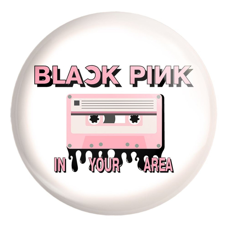 پیکسل خندالو طرح گروه بلک پینک Black Pink کد 3113 مدل بزرگ
