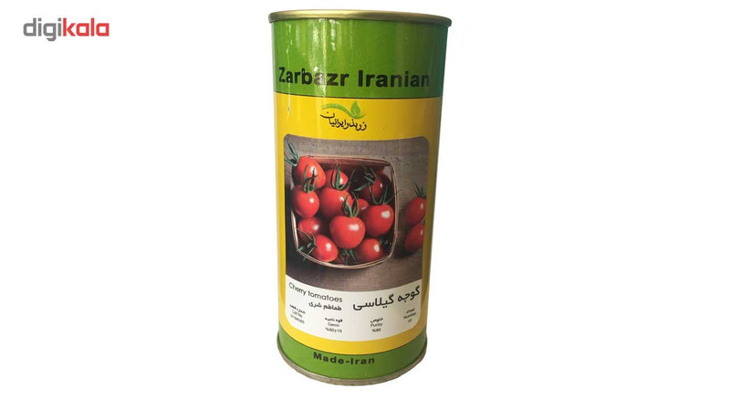 بذر گوجه گیلاسی زر بذر ایرانیان قوطی ۵۰ عددی کد GH50A-18