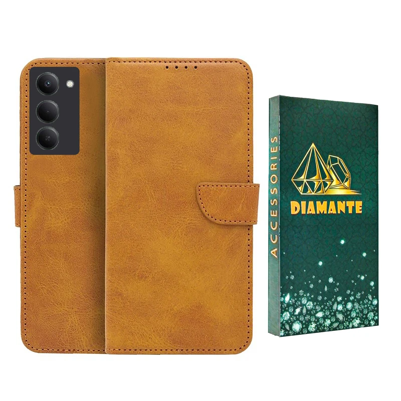 کیف کلاسوری دیامانته مدل Bers Gn مناسب برای گوشی موبایل شیائومی Redmi 14