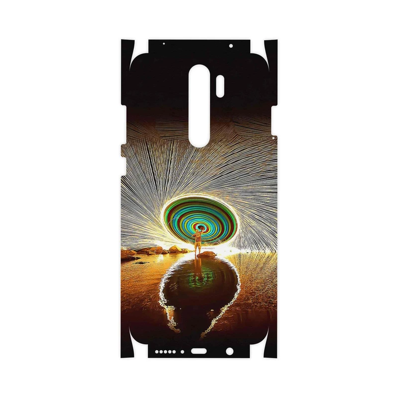 برچسب پوششی ماهوت مدل Night Light Fountain-FullSkin مناسب برای گوشی موبایل شیائومی Redmi Note 8 Pro