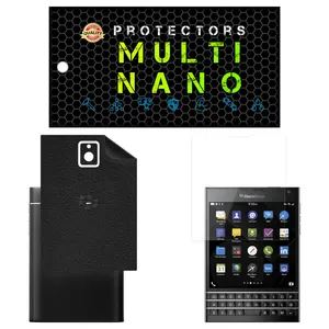 Multi Nano X-SFL Screen Protector For BlackBerry Q30 with back skin