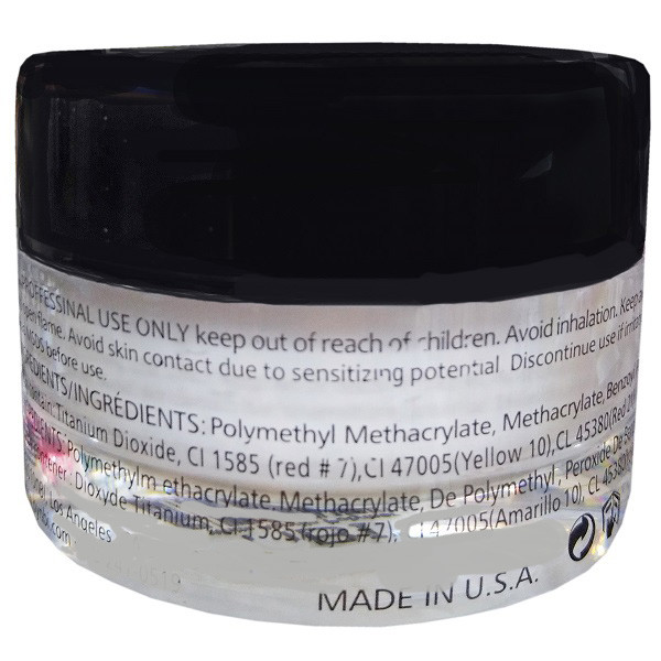 پودر کاشت ناخن ان بی آی مدل Wh2 وزن 28 گرم