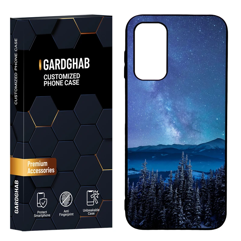 کاور گارد قاب مدل پشت گلس منظره و طبیعت مناسب برای گوشی موبایل سامسونگ Galaxy A14