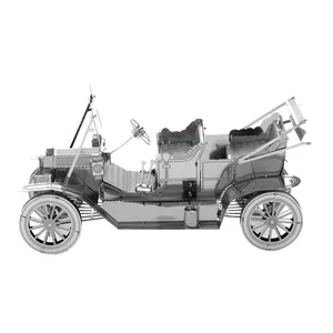 پازل فلزی سه بعدی مدل Vintage Car