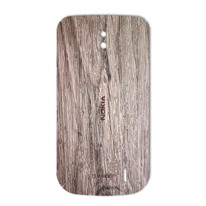 MAHOOT Walnut Texture Sticker for Nokia 1