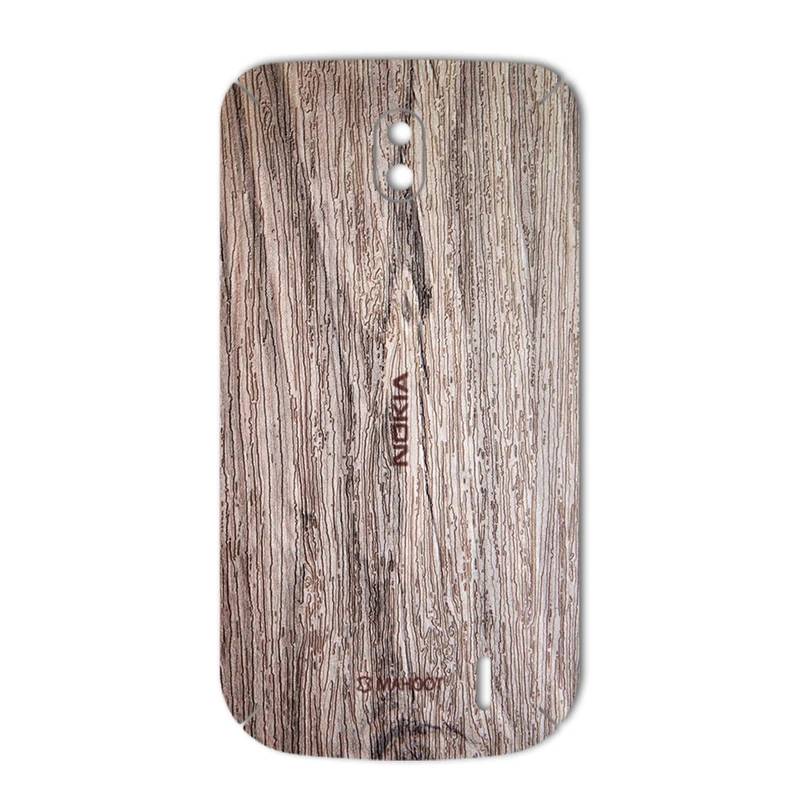 برچسب تزئینی ماهوت مدل Walnut Texture مناسب برای گوشی Nokia 1
