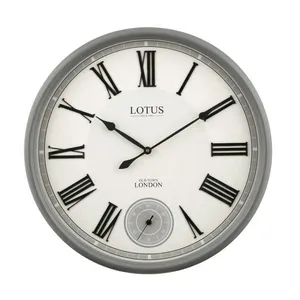 ساعت دیواری لوتوس مدل W-160-ANTON-GRAY