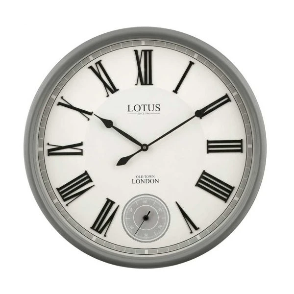 ساعت دیواری لوتوس مدل W-160-ANTON-GRAY