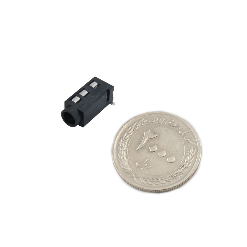سوکت مادگی هدفون کد 3.5mm_aux_smd بسته 10 عددی