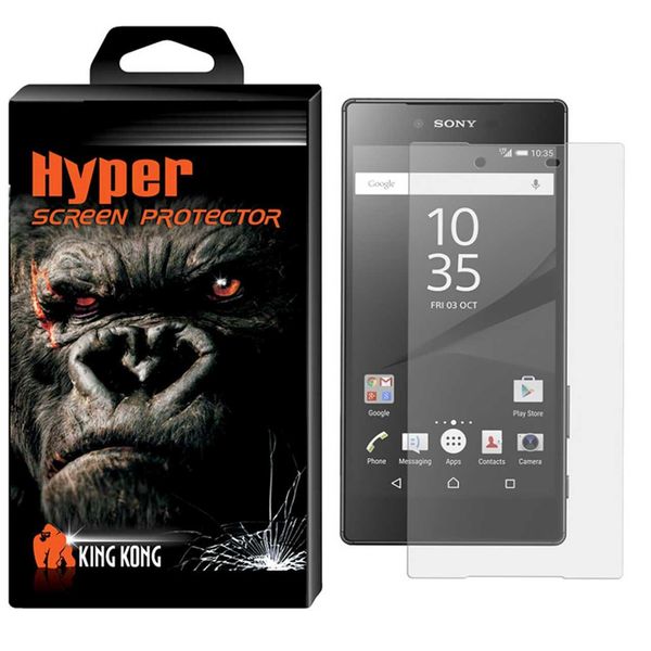 محافظ صفحه نمایش شیشه ای کینگ کونگ مدل Hyper Protector مناسب برای گوشی Sony Xperia Z5 Premium محافظ صفحه نمایش شیشه ای کینگ کونگ مدل Hyper Protector مناسب برای گوشی Sony Xperia Z5 Premium