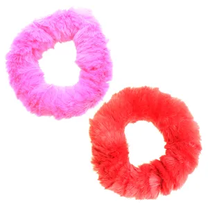 کش مو زنانه دلنار گالری مدل اسکرانچی تدی خرگوشی مجموعه 2 عددی