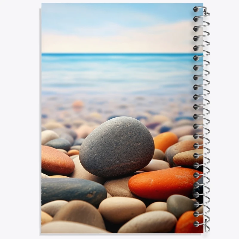 دفتر نت موسیقی 50 برگ خندالو مدل ساحل دریا کد F2662