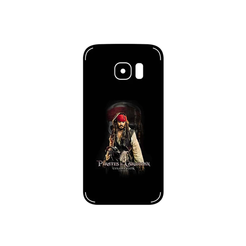 برچسب پوششی ماهوت مدل PIRATES OF THE CARIBBEAN مناسب برای گوشی موبایل سامسونگ Galaxy S7