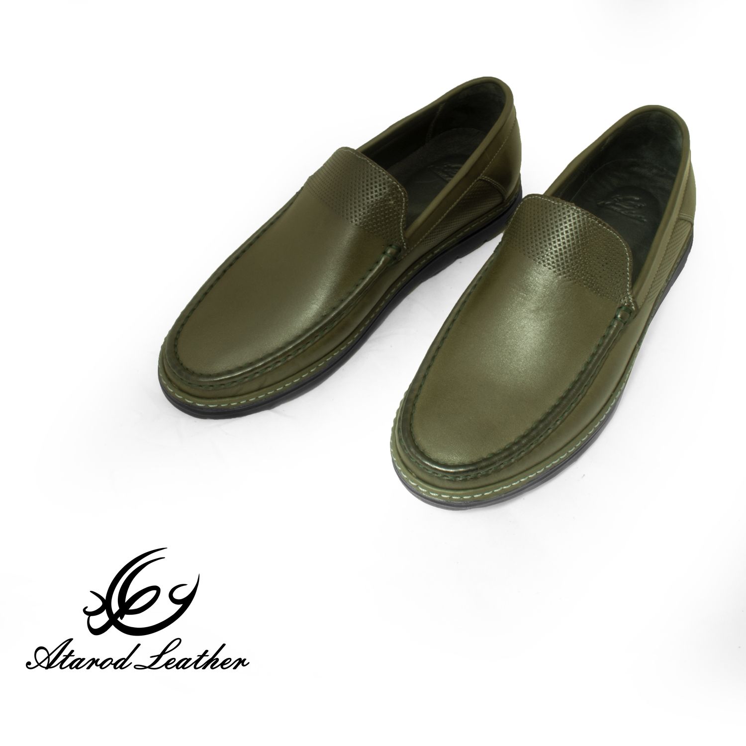 کفش کالج مردانه چرم عطارد مدل چرم طبیعی کد SH286 -  - 6