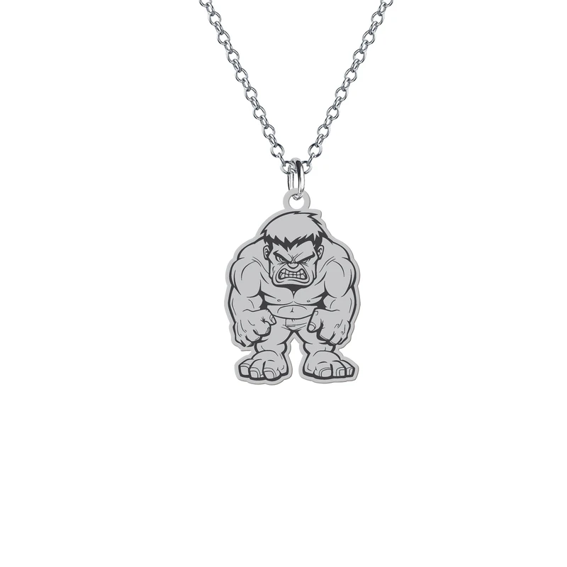 آویز تزئینی خودرو هایکا مدل شخصیت کارتونی هالک کد am.jh 122