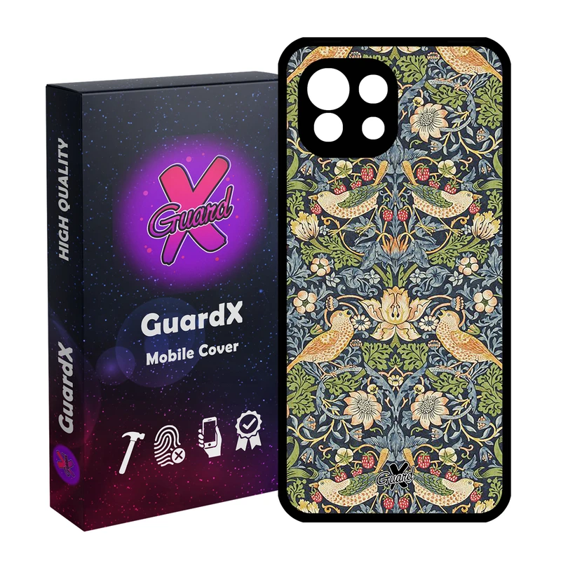 کاور گارد ایکس طرح سنتی مدل Glass10258 مناسب برای گوشی موبایل شیائومی Mi 11 Lite