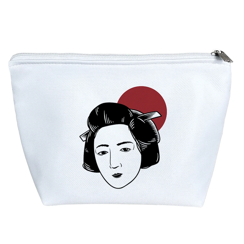 کیف لوازم آرایش دخترانه خندالو مدل زن ژاپنی کد 5239