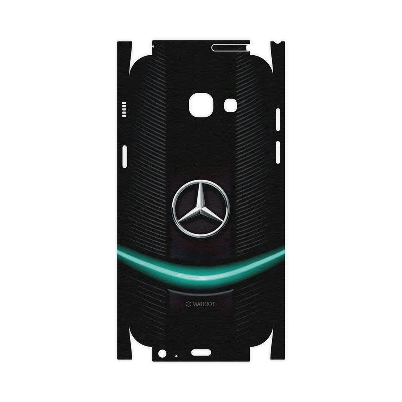برچسب پوششی ماهوت مدل Mercedes-Benz-FullSkin  مناسب برای گوشی موبایل سامسونگ Galaxy A3 2017
