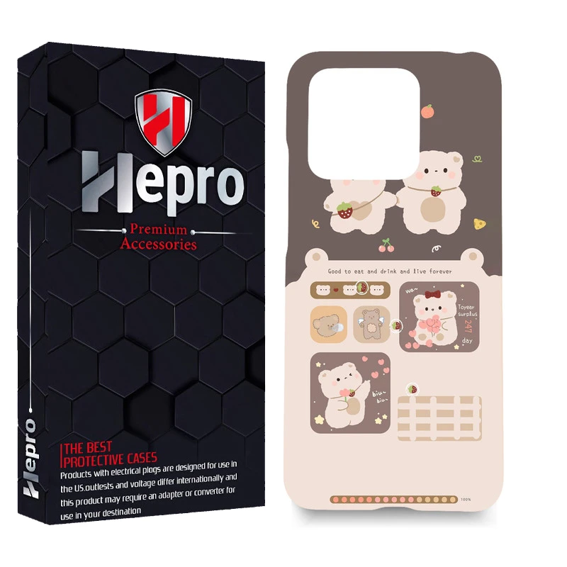 کاور هپرو مدل MC مناسب برای گوشی موبایل شیائومی Redmi Note 13 Pro 5G / Poco X6 5G