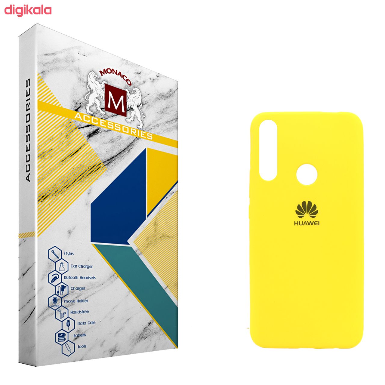 کاور موناکو مدل Si081 مناسب برای گوشی موبایل هوآوی Y9 Prime 2019 به همراه محافظ صفحه نمایش