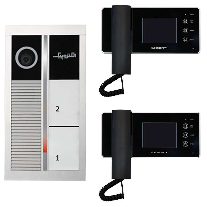 دربازکن تصویری الکتروپیک مدل 1196 کد 1105 مجموعه 3 عددی دربازکن تصویری الکتروپیک مدل 1196 کد 1105 مجموعه 3 عددی