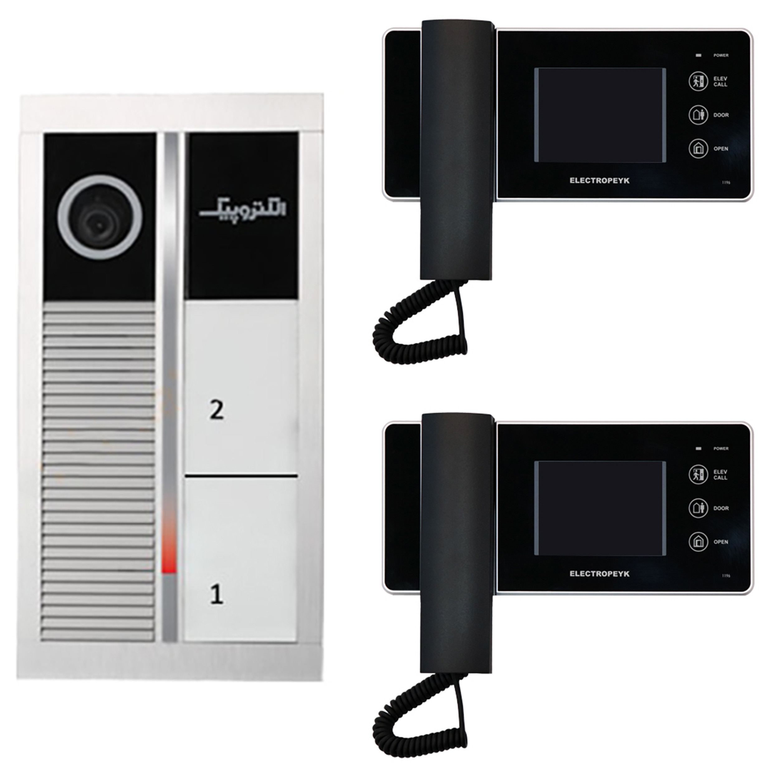 دربازکن تصویری الکتروپیک مدل 1196 کد 1105 مجموعه 3 عددی دربازکن تصویری الکتروپیک مدل 1196 کد 1105 مجموعه 3 عددی