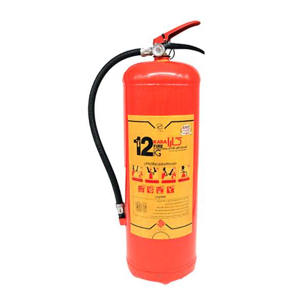 کپسول آتش نشانی کارا سیلندر مدل ABC وزن 12 کیلوگرم