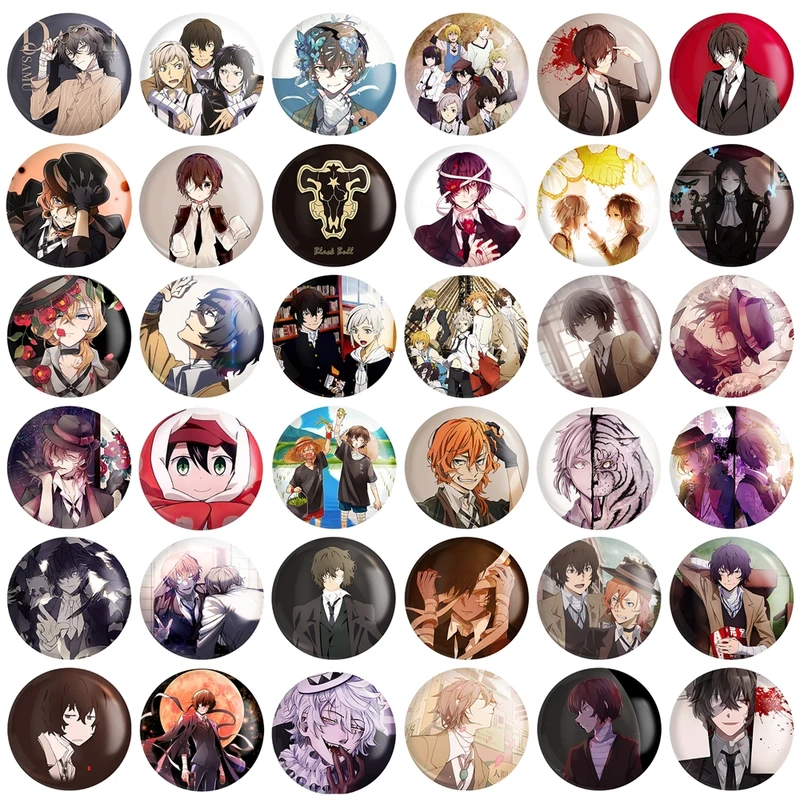 پیکسل خندالو طرح انیمه سگ های ولگرد بانگو کد 77 مدل بزرگ مجموعه 36 عددی