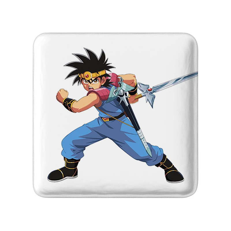 مگنت خندالو طرح بازی دراگون کوئست (Dragon Quest) مدل مربعی کد 35267