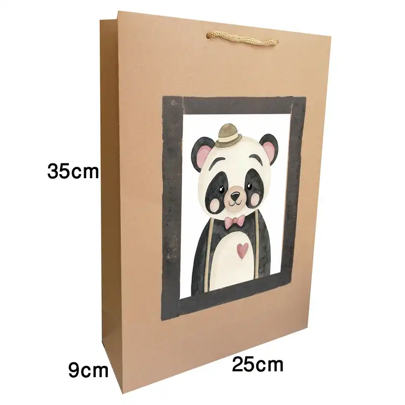 پاکت هدیه مدل پاندا کلاهدار