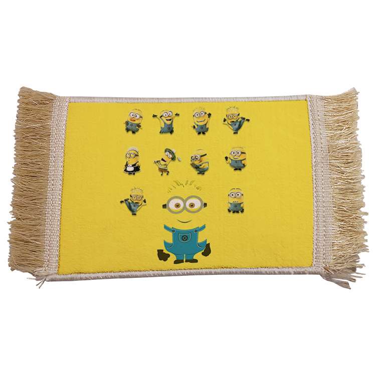 فرش ماشینی دیوارکوب مدل مینیون کد 67