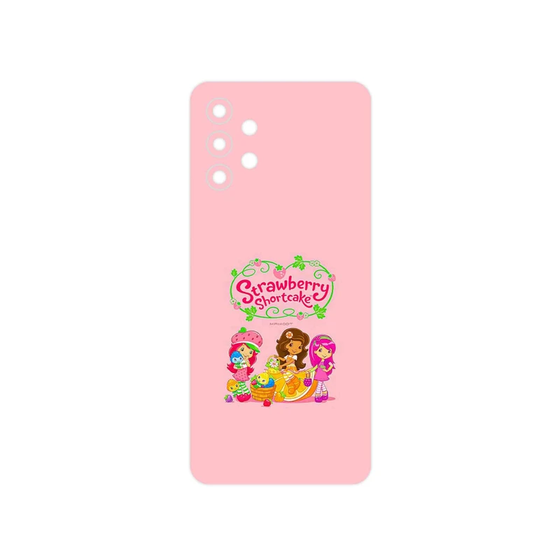 برچسب پوششی ماهوت مدل Strawberry Shortcake مناسب برای گوشی موبایل سامسونگ Galaxy A32