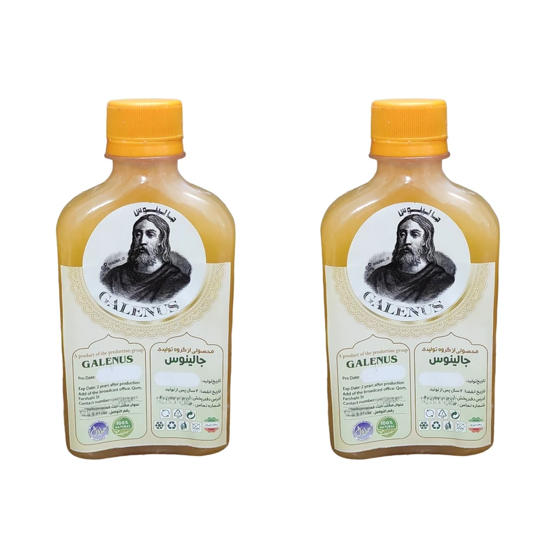 شامپو مو جالینوس مدل پوست پرتقال حجم 250 میلی لیتر بسته 2 عددی