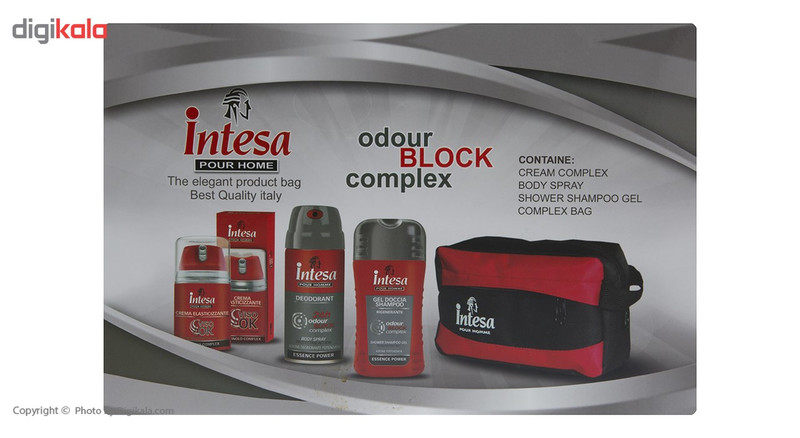 پک بهداشتی آقایان اینتسا مدل Odour Block Complex بسته 3 عددی