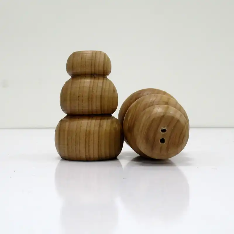 نمکدان چوبی مدل NK-2 مجموعه 2 عددی