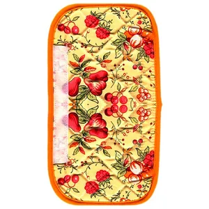 دستگیره یخچال چاپی 30 × 15 رزین تاژ طرح تمشک 2 عددی