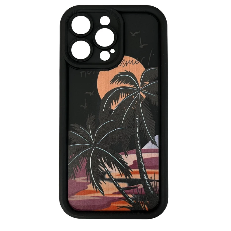 کاور مدل سواید طرح نخل کد 481 مناسب برای گوشی موبایل اپل iPhone 14 Pro Max