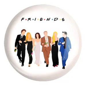 پیکسل خندالو طرح سریال فرندز  Friends کد 3910 مدل بزرگ