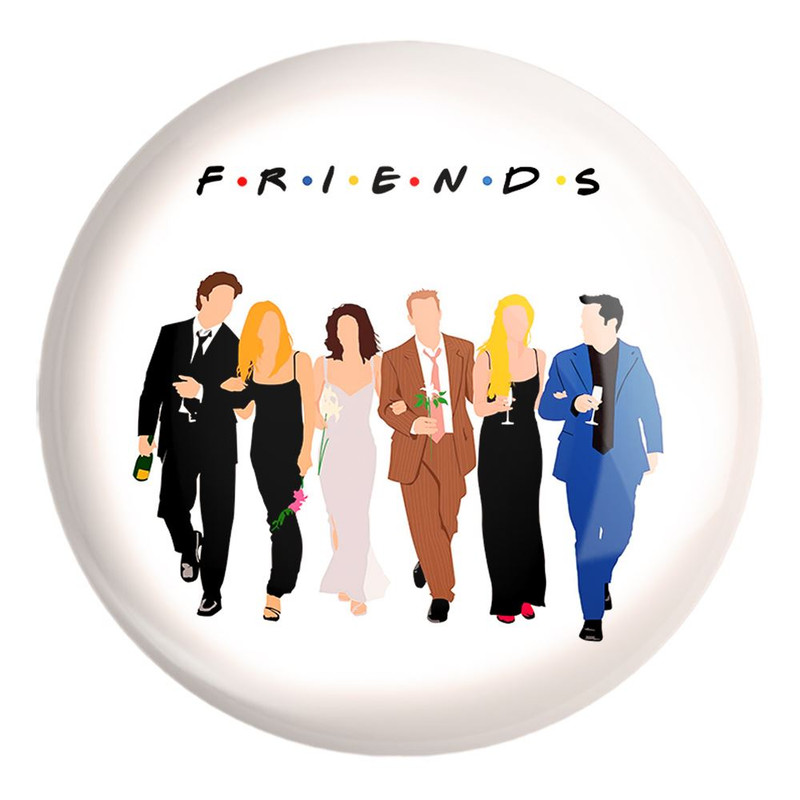 پیکسل خندالو طرح سریال فرندز Friends کد 3910 مدل بزرگ