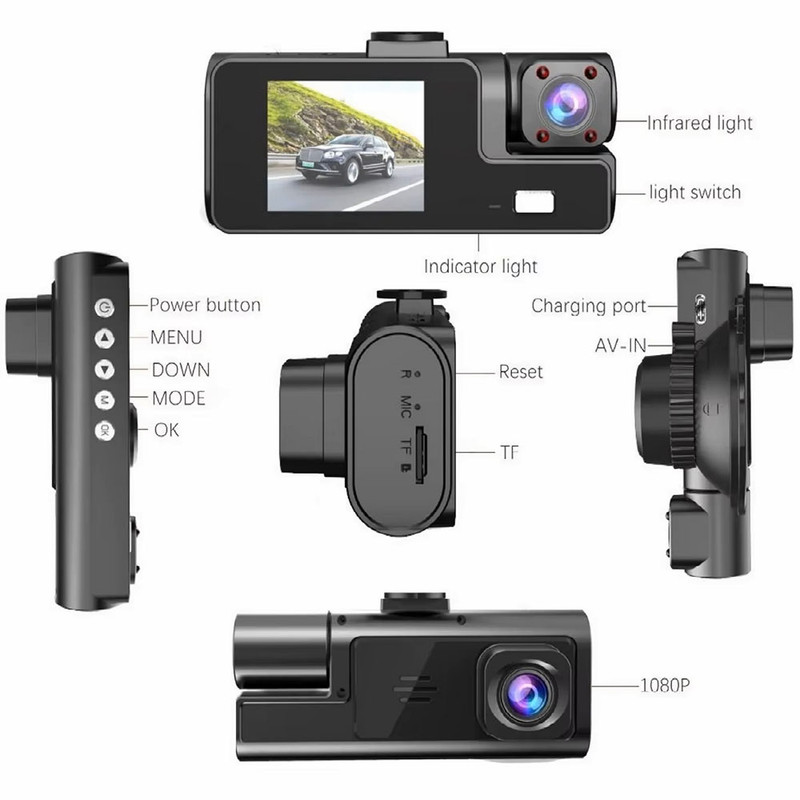 دوربین فیلم برداری ثبت وقایع خودرو مدل RoadLens-VS22