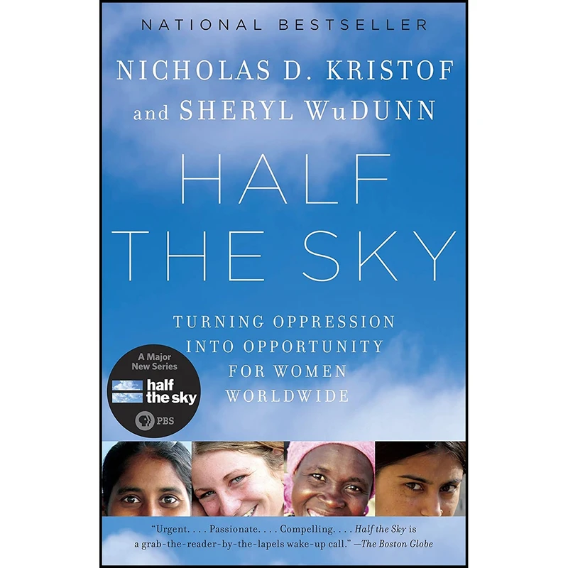کتاب Half the Sky اثر Nicholas D. Kristof and Sheryl WuDunn انتشارات Knopf Doubleday Publishing Group