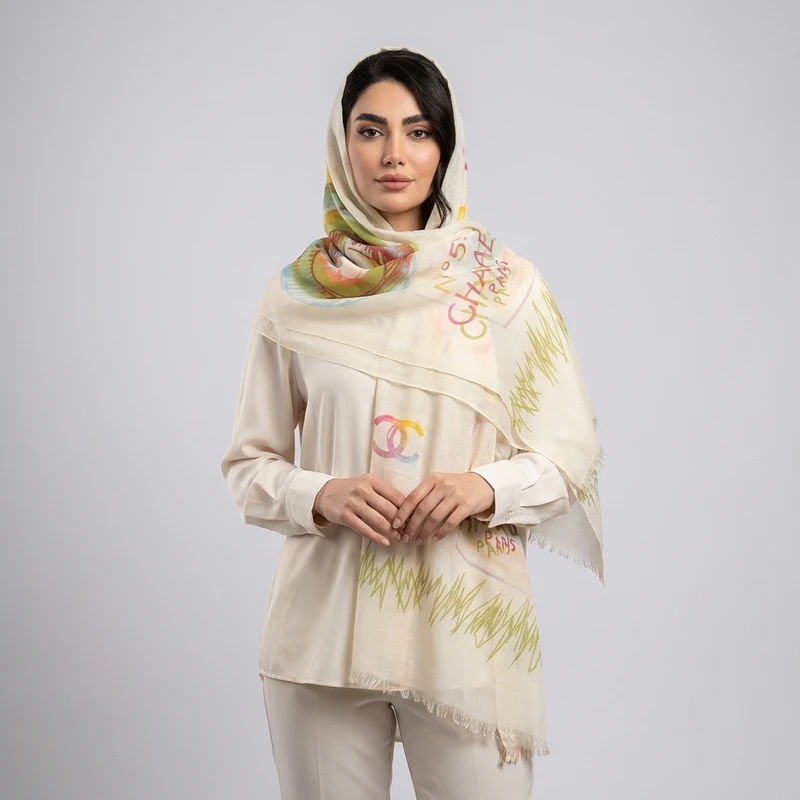 شال نخی زنانه مدل Ms_123