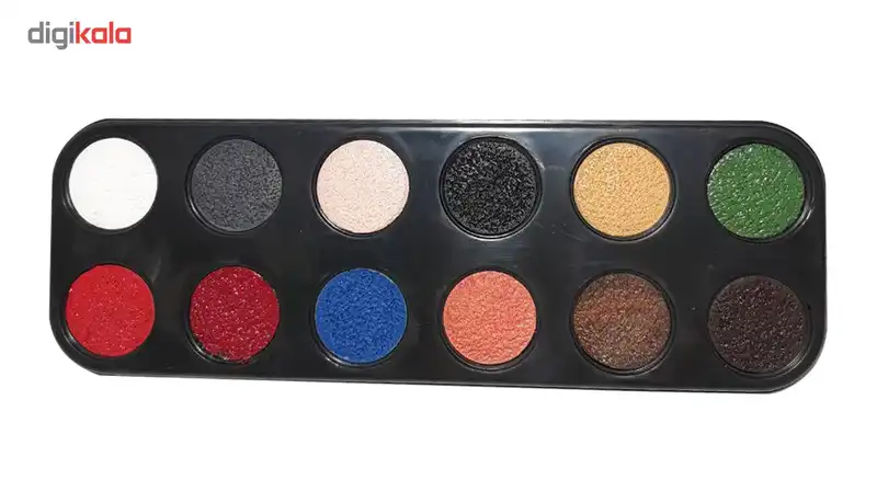 پالت سایه12 رنگ آکوآ کالر مروان خیر مدل مات