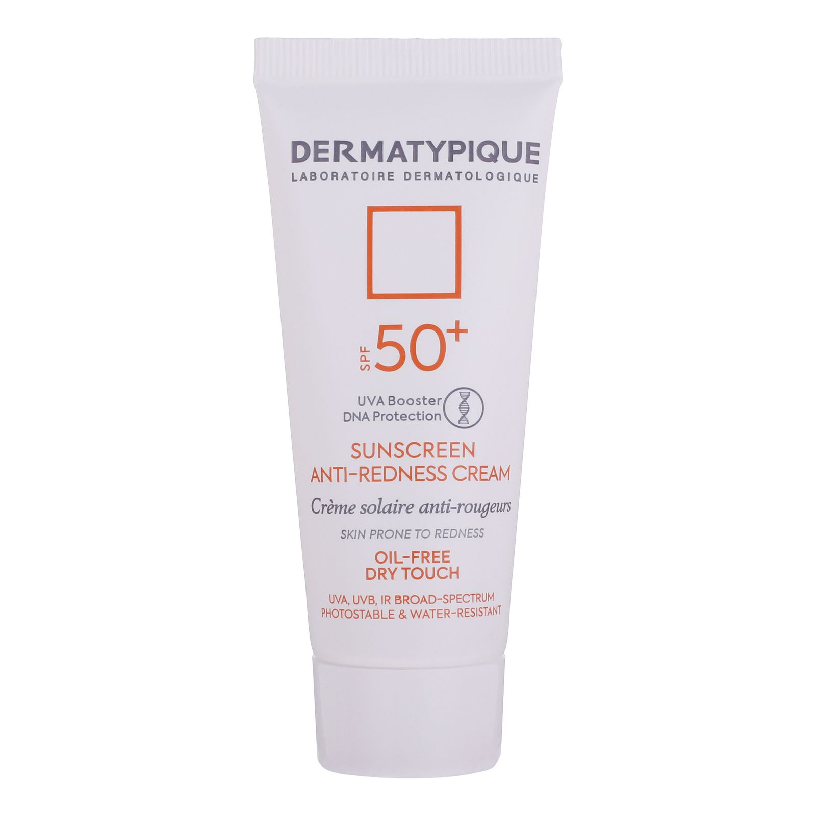 کرم ضد آفتاب بدون رنگ درماتیپیک SPF50 مدل Anti_redness ‌محافط UVB, UVA مناسب انواع پوست حجم 40 میلی‌لیتر -  - 1