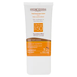 Hydroderm Soft Caramel Sunblock Cream 40ml