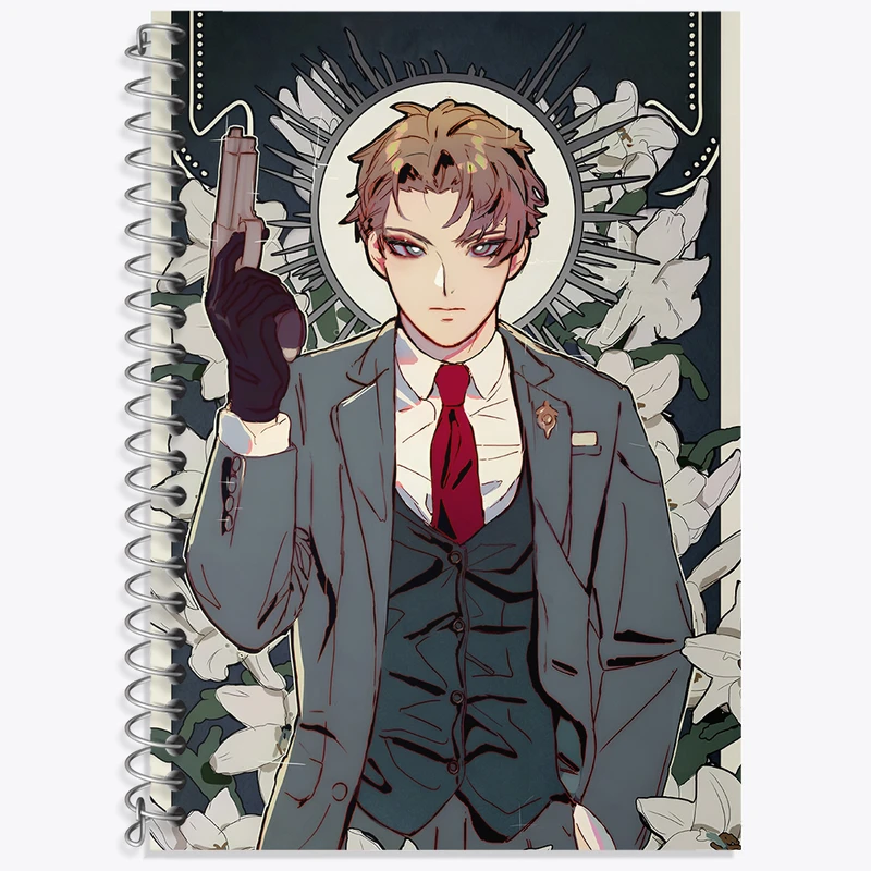 دفتر نت موسیقی 50 برگ خندالو طرح لويد فورجر انیمه اسپای ایکس فمیلی کد N4954