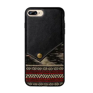 WUW Leather Cover For Apple iPhone 7 plus/ 8 plus