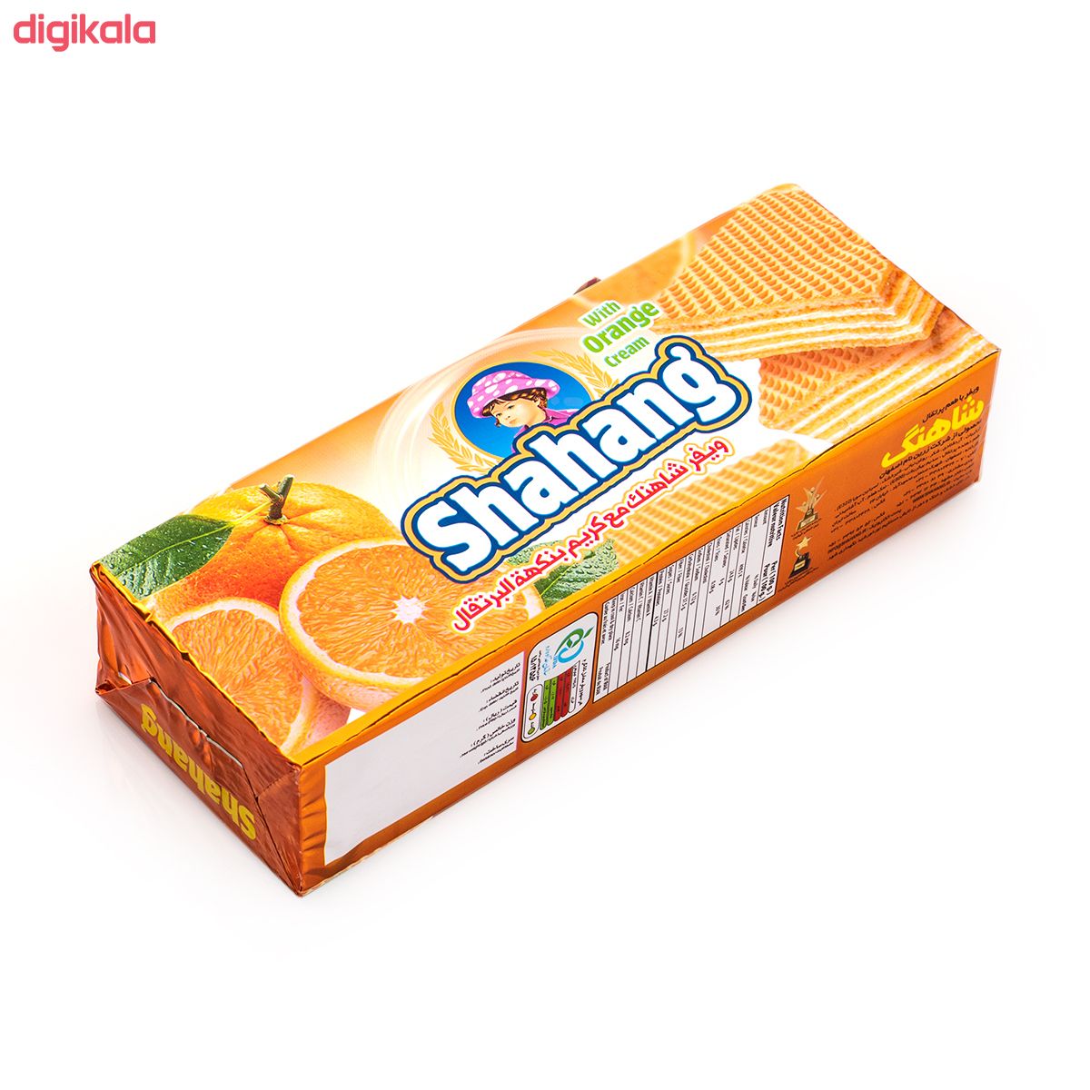 ویفر مانژ با کرم پرتقال شاهنگ - 135 گرم main 1 2
