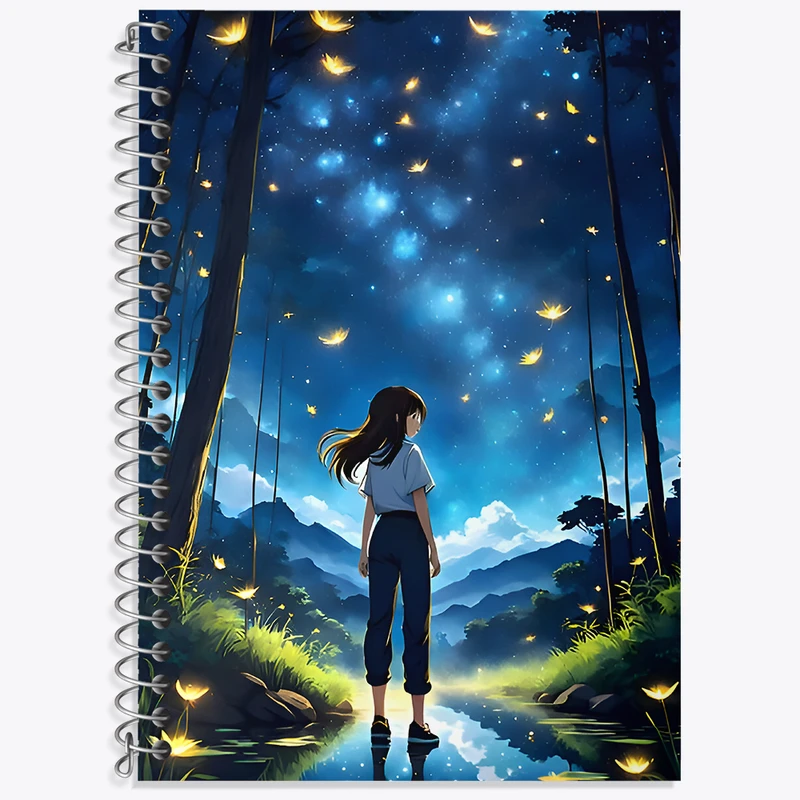 دفتر لغت 50 برگ خندالو طرح دخترانه کد N3397